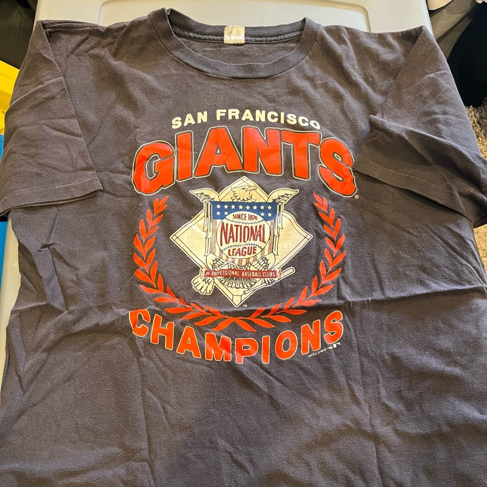 San Francisco Giants National League Champions Vintage Shirt Size XL